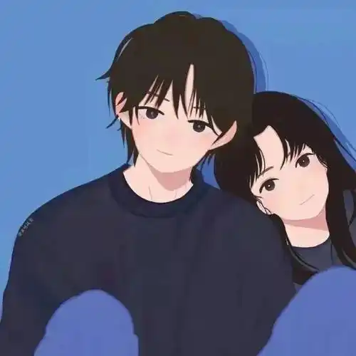 情侣头像丨超火情侣头像真人一人一半_亲爱的_我爱你_一个人