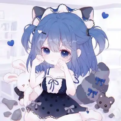 漫画小女孩图片可爱呆萌头像120张_女生动漫头像_头像屋