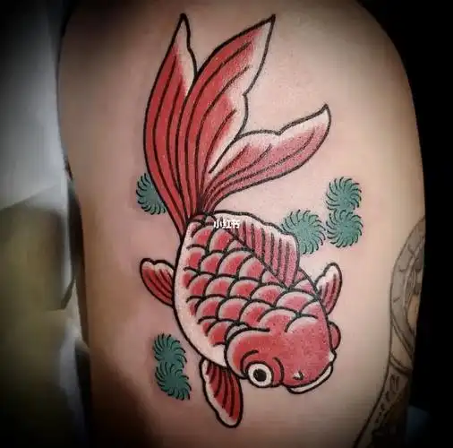 天水青山刺青  #tattoo  #天水纹身  #纹身  #日式纹身  #金鱼纹身