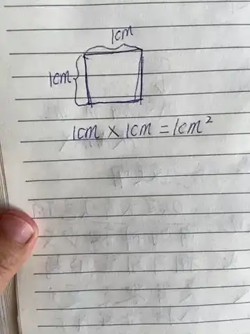 一平方厘米的正方形四条边都是一厘米