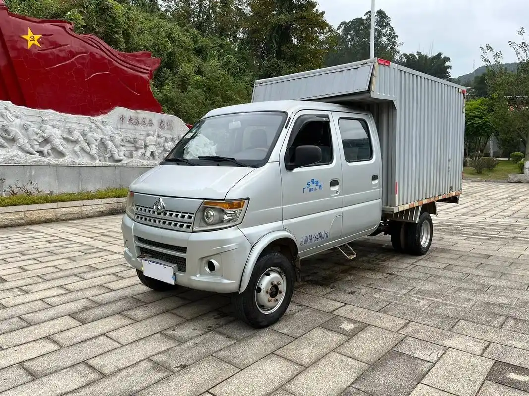 2016年长安神骐双排后双轮小货车.来一台2016年创业致富 - 抖音