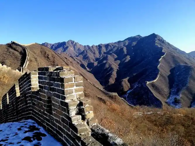 雪域长城:黄花城野长城段