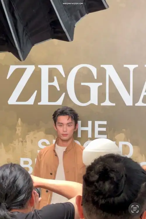 杰尼亚全球代言人吴磊