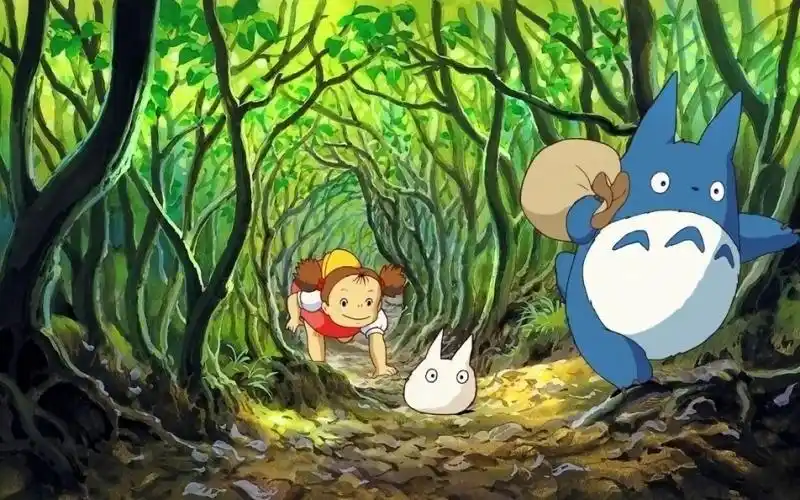 【素材】动漫场景绘画分享(龙猫)