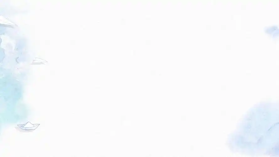 淡雅沙滩ppt背景图片