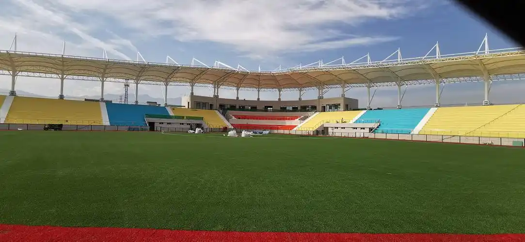 我校鄠邑新校区十四运会垒球场工程项目率先完工