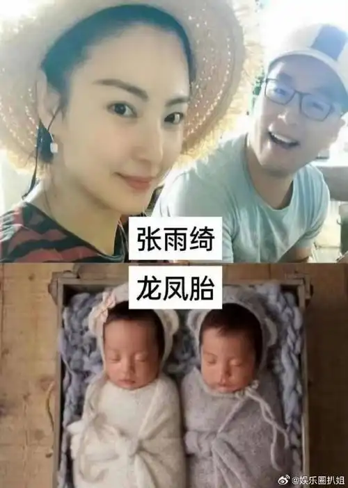 张雨绮双胞胎