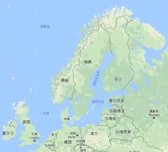 挪威是老虎的脊梁小伙伴们看地图就知道挪威是很靠北很靠北的国家了