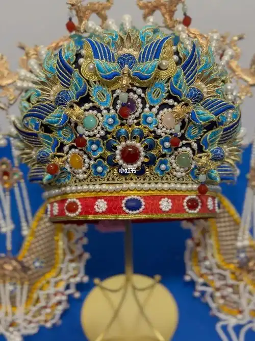 一揽韶华凤冠到啦挺好看的