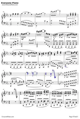 ヒトリゴト钢琴谱claris情色漫画老师op