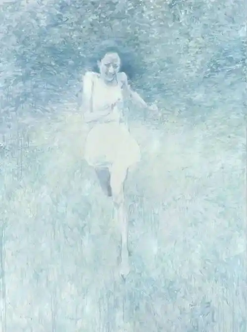 何多苓 | 天生随性_油画