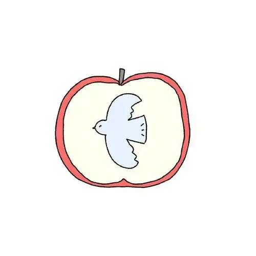 可爱白底简笔画头像69 61 23(610861 01 616108)