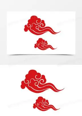 210祥云回形纹10水墨图纹鸡年素材40黑白装饰图纹941如意纹构成图案