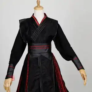 00柳玉璃淘宝若水舫定制原创古风劲装男古装古风服装套装中国风武侠