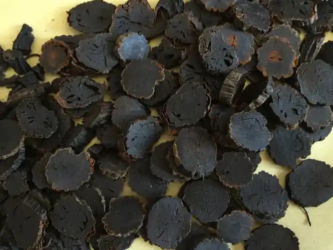 这个6蒸晒制虽有黑参之象但也只能叫6蒸