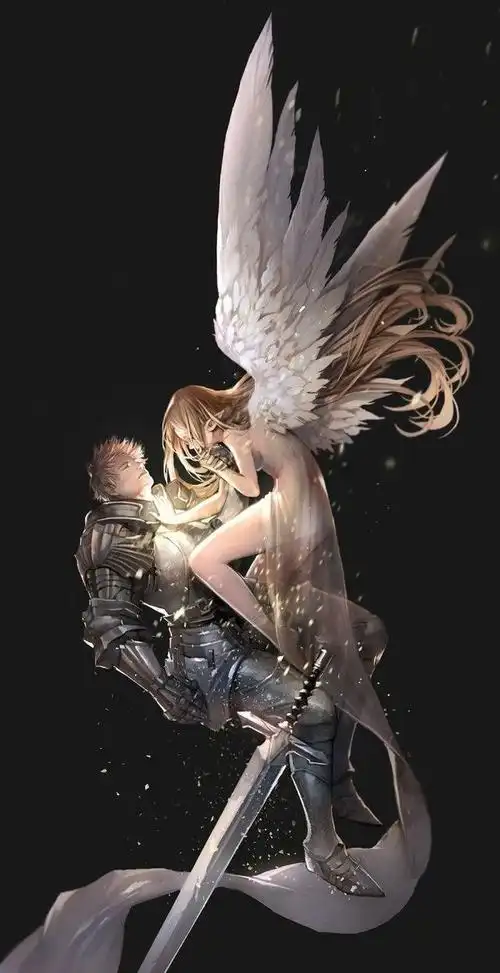 这个看起来的唯美梦幻的,看起来很好看,这个就是白羊座的专属守护天使