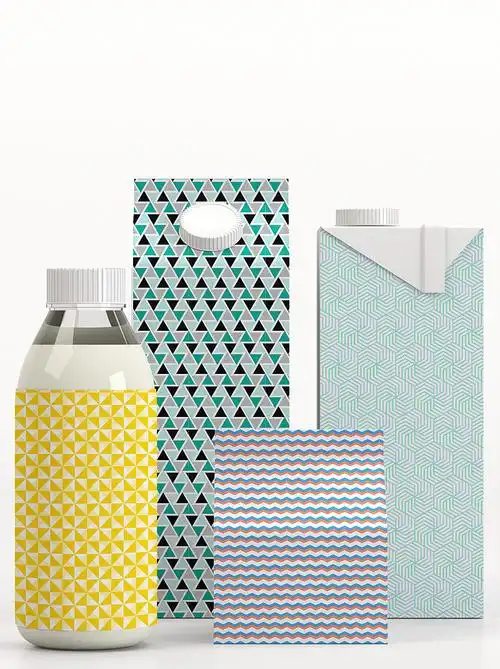 拼接图案设计在包装中的应用