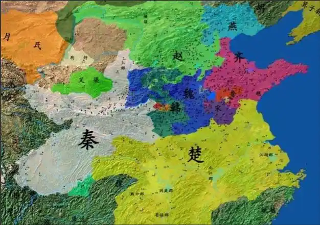 战国七雄的国土面积和军队数量