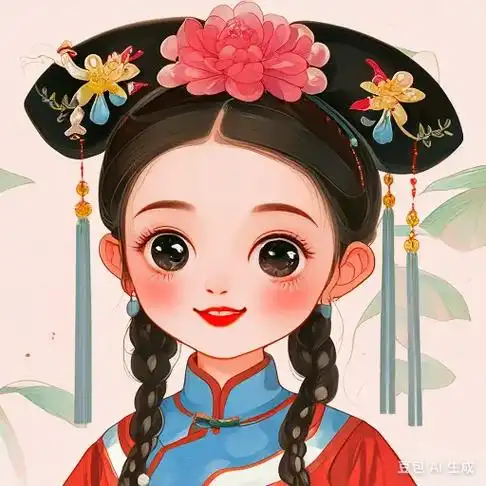 ai生成图 学生绘画素材小格格(1) - 抖音