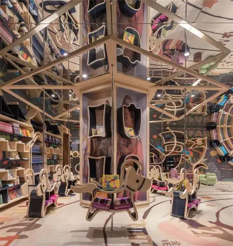 蒲江县书城书店书吧设计