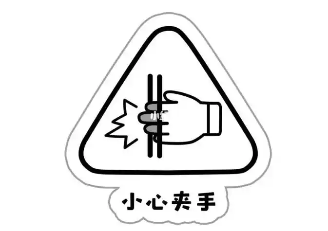 关于安全的卡通简笔画