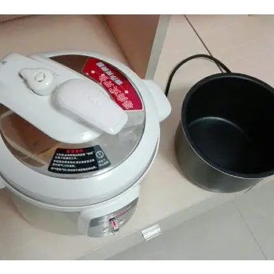 苏泊尔(supor)cyyb40ya10-90 安全 不锈钢机身 电压力锅 4l银色