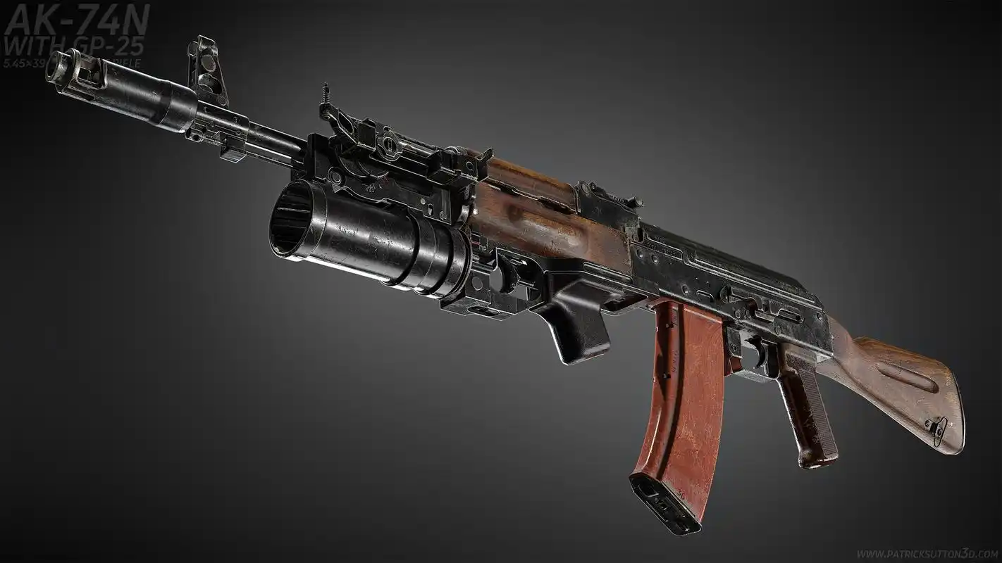 粗犷之中透露出精细,这样的ak-74你喜欢吗?