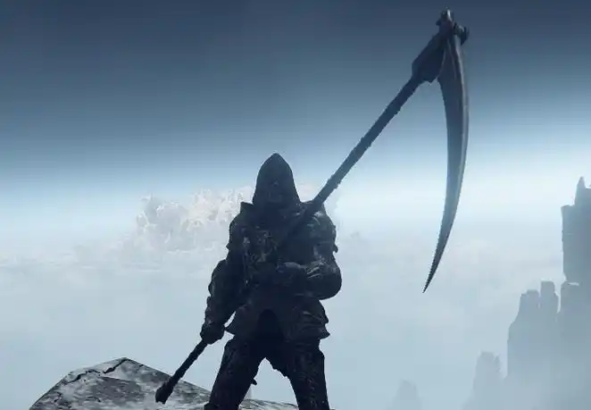 艾尔登法环黑魂3dlc芙莉德修女镰刀替换大镰刀mod