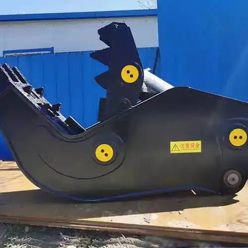 聚仁液压粉碎钳多功能挖掘机粉碎钳鄂式夹钳建筑拆除钳