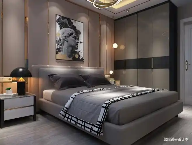 精装房卧室现代简约卧室设计图片赏析
