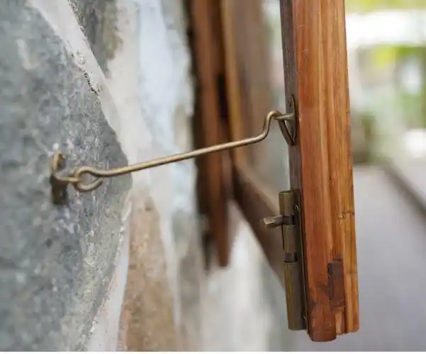 双张聚之宝五金老式全铜风钩窗钩扣木窗窗户防风钩风勾窗勾纯铜加粗