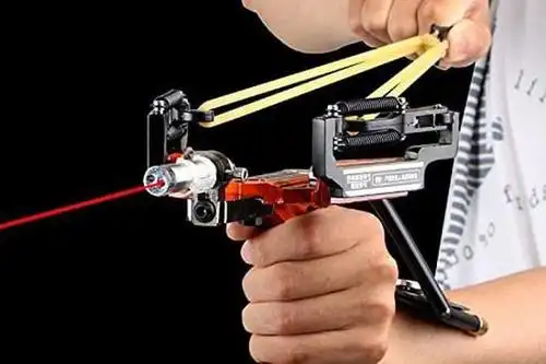 童趣升级版:这款多功能"激光瞄准弹弓"在亚马逊上卖85美元