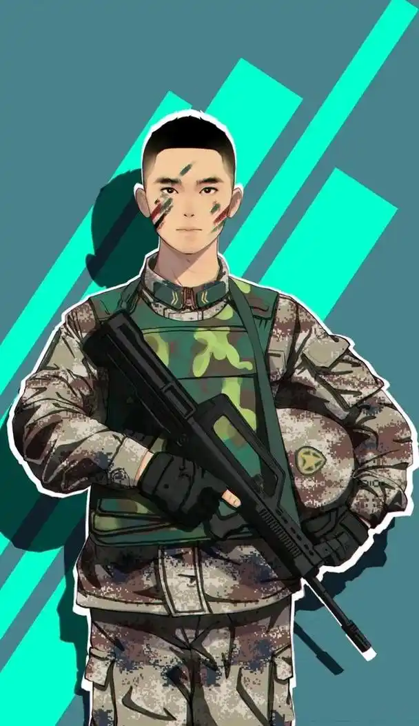 军旅壁纸,可爱的军人,有你们我们才有安全感!记得收藏哟