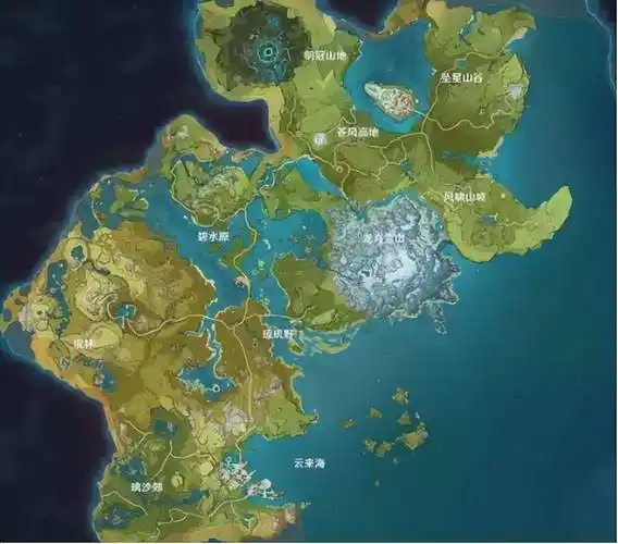 逆水寒手游地图和原神比如何?