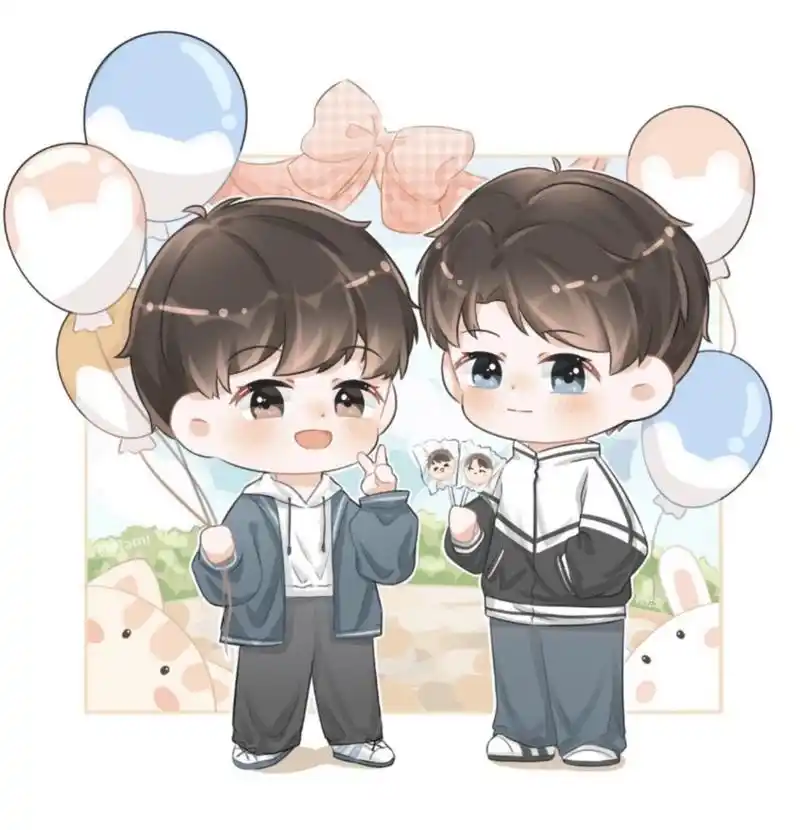 某某:q版江添和盛望,太可爱了吧07 图源来自vb画师:   三水末