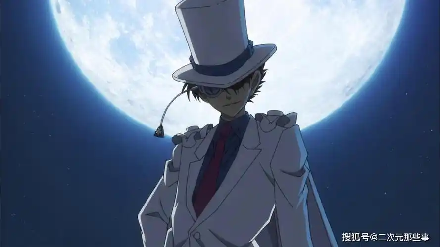 《名侦探柯南》首次官方人气投票,怪盗基德第五,柯南仅排第六