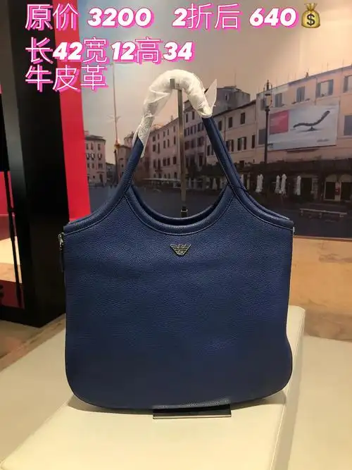 ea阿玛尼单肩手提包2折后640