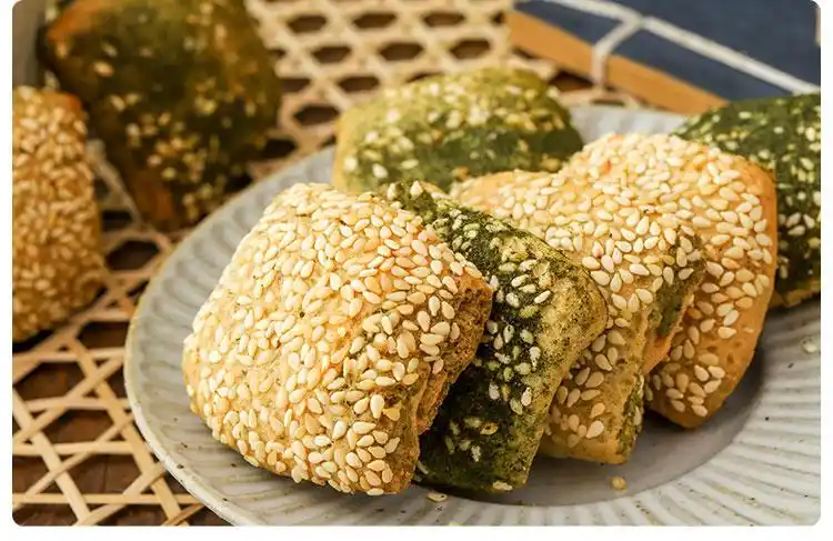 宁波奉化千层饼传统糕点海苔味饼干海苔条饼零食蒋氏溪口特产