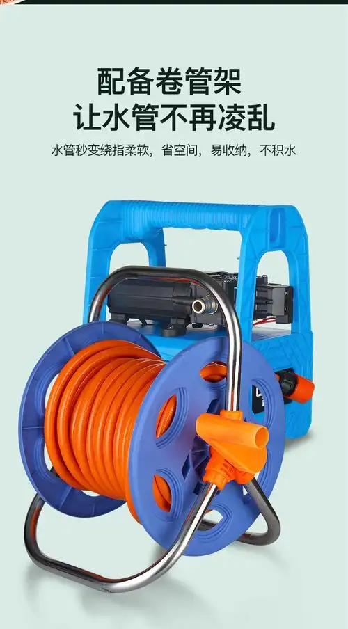 超农力锂电小型充电式抽水泵浇菜神器浇水机农用灌溉家用户外自吸-碧