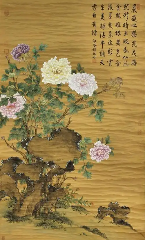 大师系列│清代│蒋廷锡——独留蜀葵花,红白遥相望