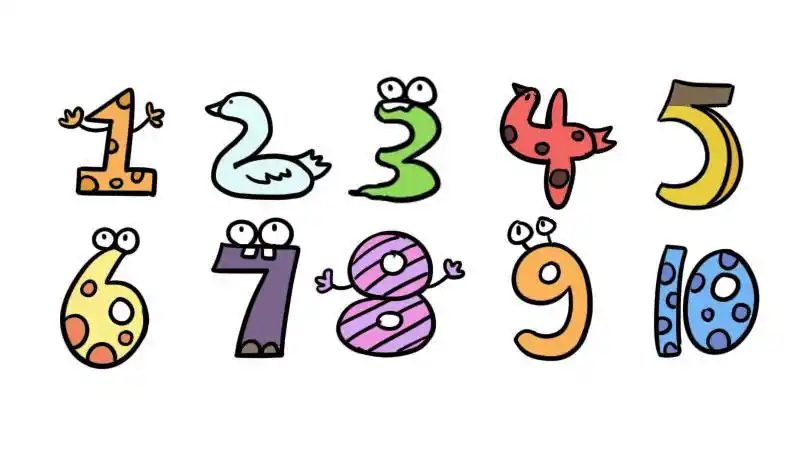 1一10数字立体画简笔画