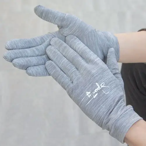 夏季手套钓鱼超薄防晒透气防滑冰丝