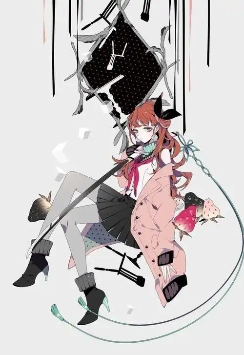 keeggy丨绘本风傀儡少女