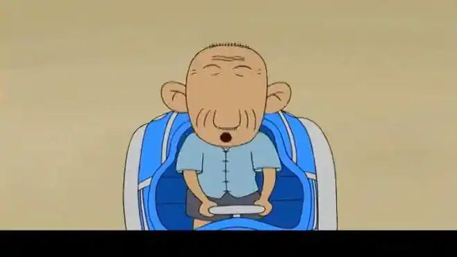 大耳朵图图:爷爷陪图图去游乐园,全程晕晕转转的,难为老人了-母婴亲子