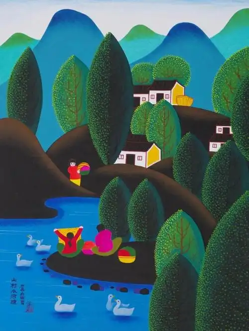 陕西农民画"上线"