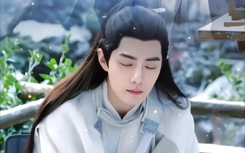 【肖战|玉骨遥】好喜欢两张图,有种梦幻与现实的联动