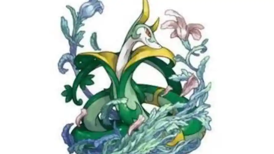 怎么有君主蛇这么帅的宝可梦