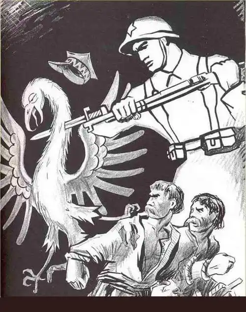 老照片:泳装女兵枪杀德军,法国女郎向英美战俘吐口水,颠覆想象_希特勒