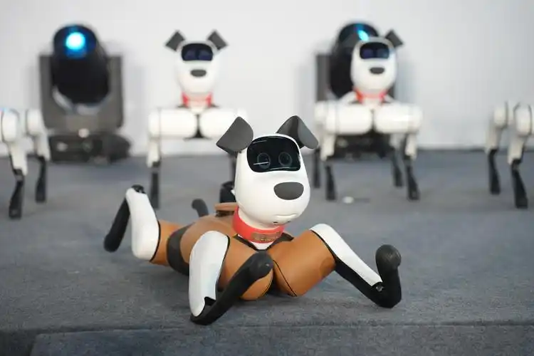 未来已来蔚蓝科技最新一代机器狗babyalpha正式量产