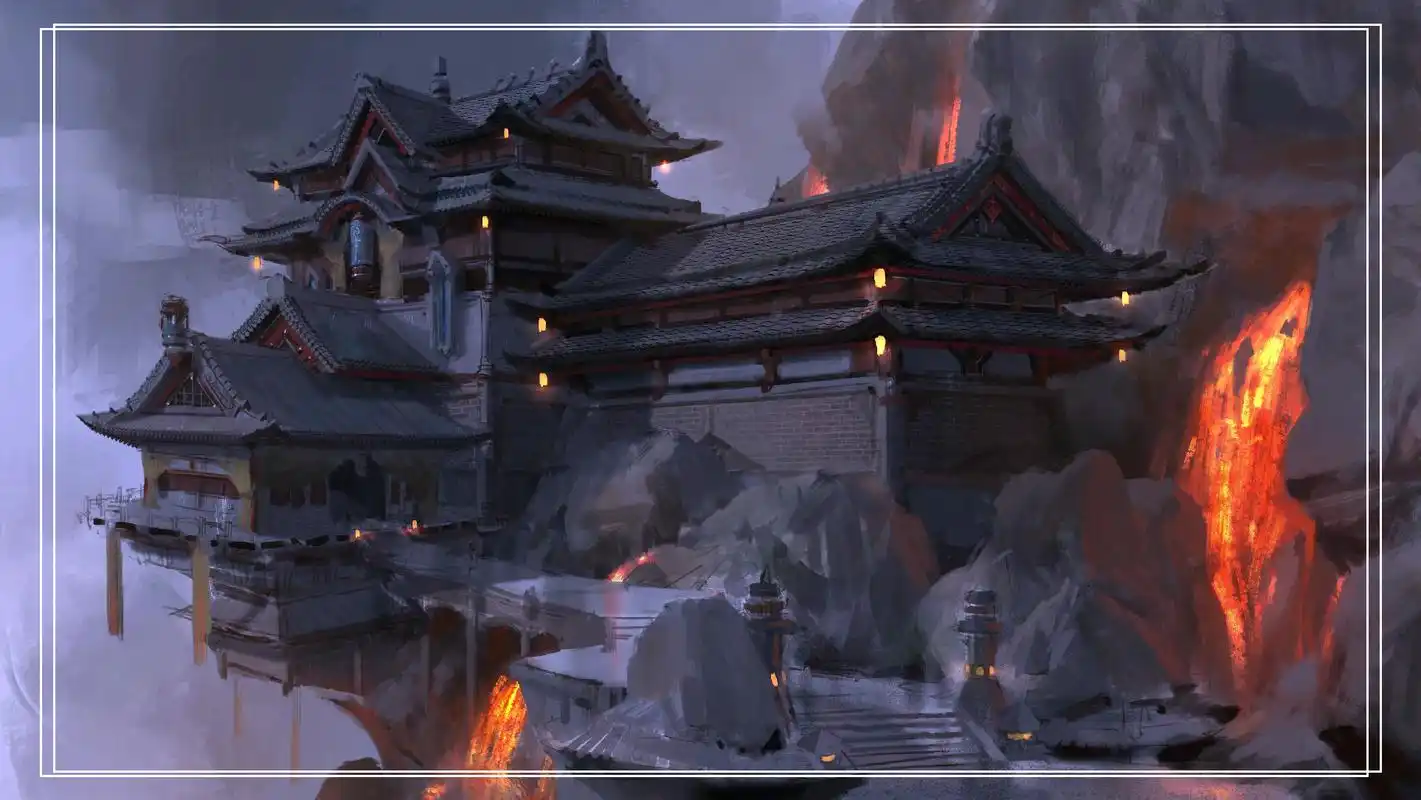 超清大图分享:唯美古风游戏场景概念设计图片一览